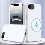 Capa para telemóvel em silicone anti-impactos com Magsafe, para iPhone 17e / 16e, para iPhone 17 Pro Max, para iPhone 17 Pro, para iPhone 17, para iPhone Air