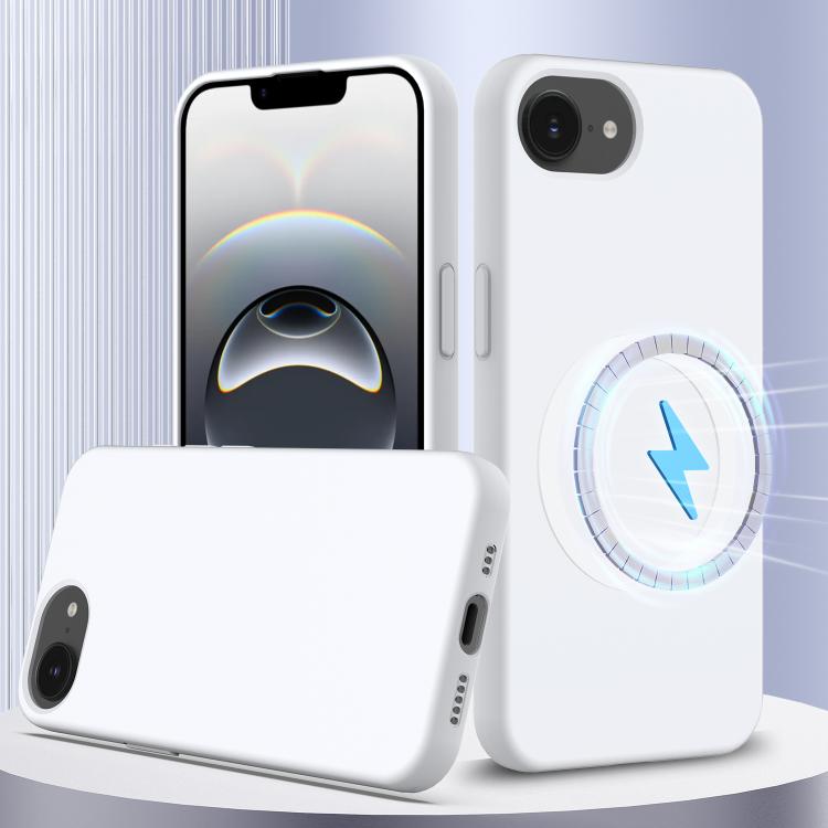 Capa para telemóvel em silicone anti-impactos com Magsafe, para iPhone 17e / 16e, para iPhone 17 Pro Max, para iPhone 17 Pro, para iPhone 17, para iPhone Air