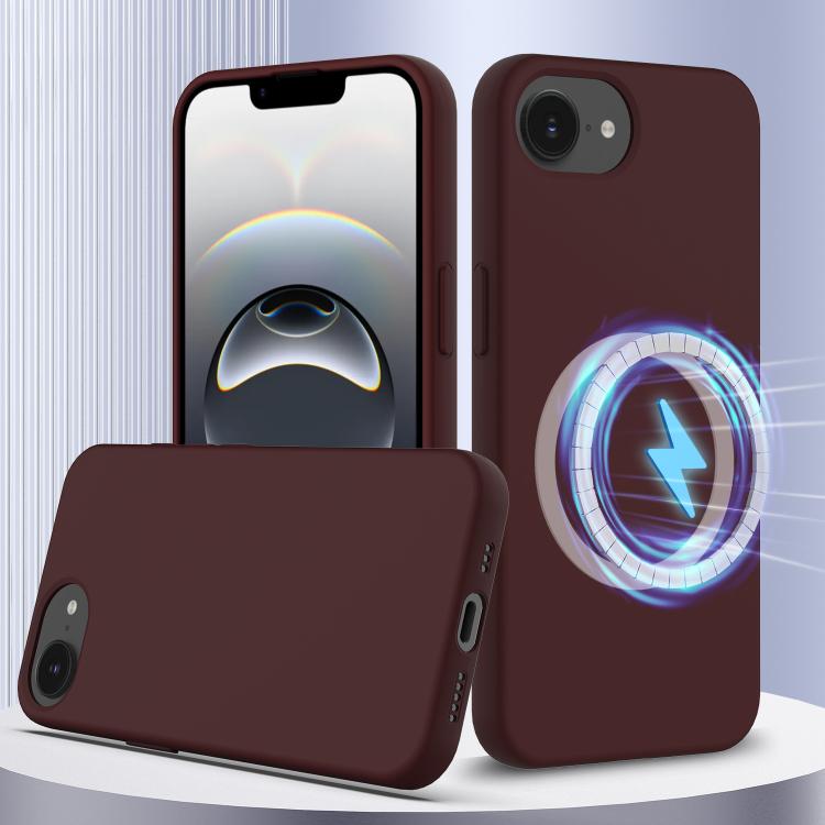 Capa para telemóvel em silicone anti-impactos com Magsafe, para iPhone 17e / 16e, para iPhone 17 Pro Max, para iPhone 17 Pro, para iPhone 17, para iPhone Air