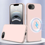 Capa para telemóvel em silicone anti-impactos com Magsafe, para iPhone 17e / 16e, para iPhone 17 Pro Max, para iPhone 17 Pro, para iPhone 17, para iPhone Air