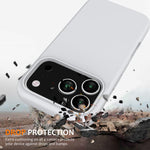 Capa para telemóvel em silicone anti-impactos com Magsafe, para iPhone 17e / 16e, para iPhone 17 Pro Max, para iPhone 17 Pro, para iPhone 17, para iPhone Air