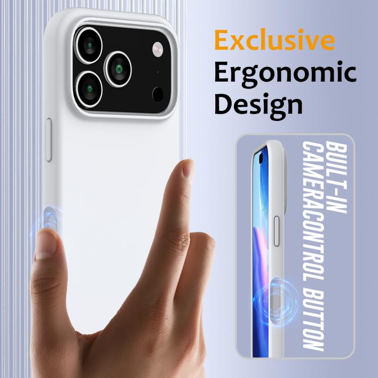 Capa para telemóvel em silicone anti-impactos com Magsafe, para iPhone 17e / 16e, para iPhone 17 Pro Max, para iPhone 17 Pro, para iPhone 17, para iPhone Air