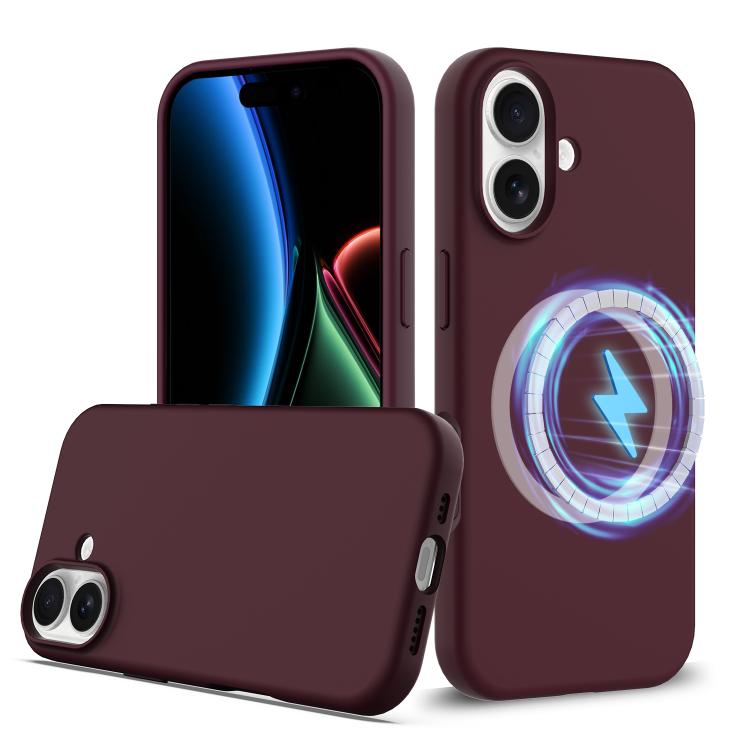 Capa para telemóvel em silicone anti-impactos com Magsafe, para iPhone 17e / 16e, para iPhone 17 Pro Max, para iPhone 17 Pro, para iPhone 17, para iPhone Air
