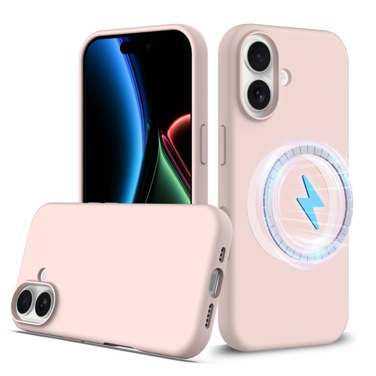 Capa para telemóvel em silicone anti-impactos com Magsafe, para iPhone 17e / 16e, para iPhone 17 Pro Max, para iPhone 17 Pro, para iPhone 17, para iPhone Air