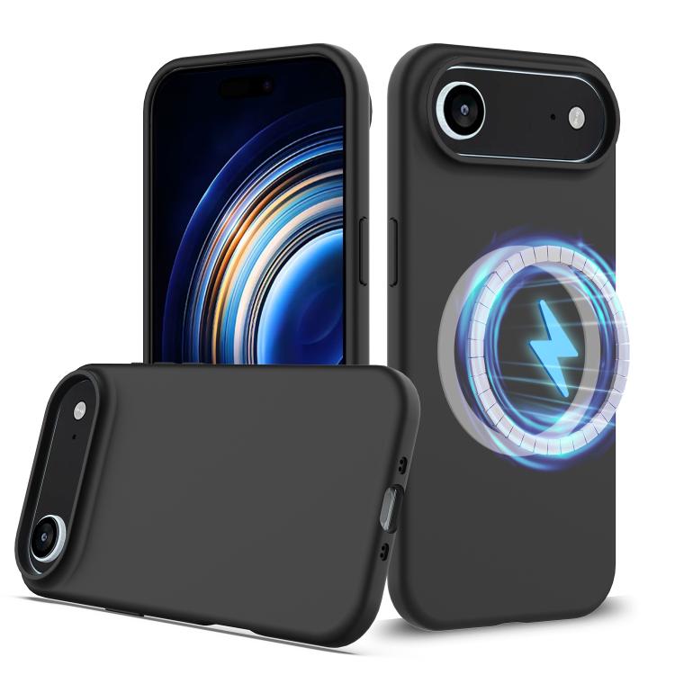 Capa para telemóvel em silicone anti-impactos com Magsafe, para iPhone 17e / 16e, para iPhone 17 Pro Max, para iPhone 17 Pro, para iPhone 17, para iPhone Air