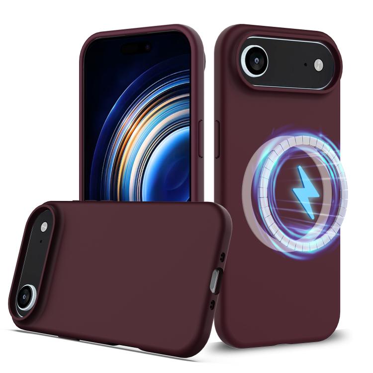 Capa para telemóvel em silicone anti-impactos com Magsafe, para iPhone 17e / 16e, para iPhone 17 Pro Max, para iPhone 17 Pro, para iPhone 17, para iPhone Air