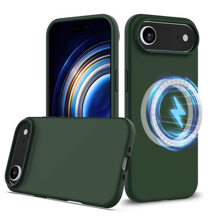 Capa para telemóvel em silicone anti-impactos com Magsafe, para iPhone 17e / 16e, para iPhone 17 Pro Max, para iPhone 17 Pro, para iPhone 17, para iPhone Air
