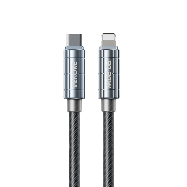 Cabo de Dados de Super Carregamento WK WDC-205 PD 20W USB-C/Type-C para 8 Pinos, Comprimento: 1m, WDC-205