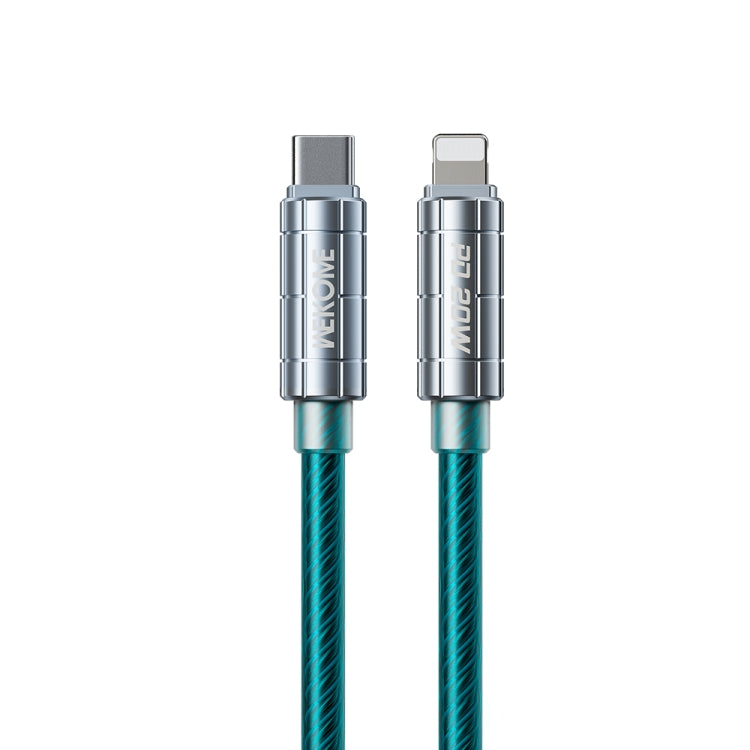 Cabo de Dados de Super Carregamento WK WDC-205 PD 20W USB-C/Type-C para 8 Pinos, Comprimento: 1m, WDC-205
