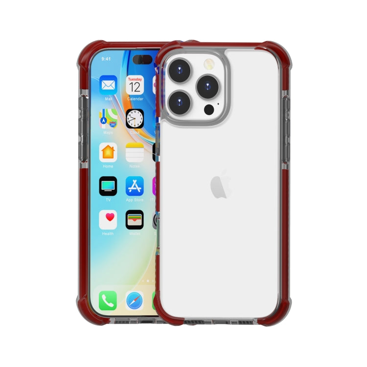 Capa de Telemóvel Híbrida em TPU e Acrílico Antichoque com Proteção nos Quatro Cantos, Para iPhone 16 Pro Max, Para iPhone 16 Pro, Para iPhone 16 Plus, Para iPhone 16