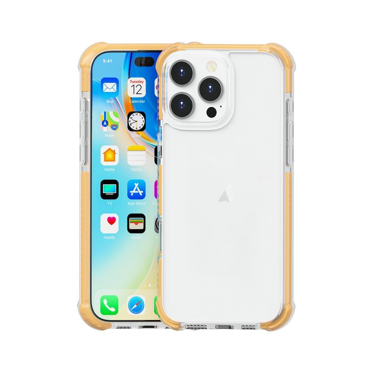 Capa de Telemóvel Híbrida em TPU e Acrílico Antichoque com Proteção nos Quatro Cantos, Para iPhone 16 Pro Max, Para iPhone 16 Pro, Para iPhone 16 Plus, Para iPhone 16
