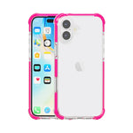 Capa de Telemóvel Híbrida em TPU e Acrílico Antichoque com Proteção nos Quatro Cantos, Para iPhone 16 Pro Max, Para iPhone 16 Pro, Para iPhone 16 Plus, Para iPhone 16