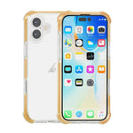 Capa de Telemóvel Híbrida em TPU e Acrílico Antichoque com Proteção nos Quatro Cantos, Para iPhone 16 Pro Max, Para iPhone 16 Pro, Para iPhone 16 Plus, Para iPhone 16