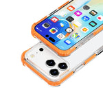 Capa de Telemóvel Híbrida em TPU e Acrílico Antichoque com Proteção nos Quatro Cantos, Para iPhone 17 Pro Max, Para iPhone 17 Pro, Para iPhone 17, Para iPhone Air