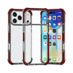 Capa de Telemóvel Híbrida em TPU e Acrílico Antichoque com Proteção nos Quatro Cantos, Para iPhone 17 Pro Max, Para iPhone 17 Pro, Para iPhone 17, Para iPhone Air