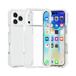 Capa de Telemóvel Híbrida em TPU e Acrílico Antichoque com Proteção nos Quatro Cantos, Para iPhone 17 Pro Max, Para iPhone 17 Pro, Para iPhone 17, Para iPhone Air