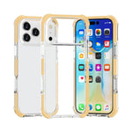 Capa de Telemóvel Híbrida em TPU e Acrílico Antichoque com Proteção nos Quatro Cantos, Para iPhone 17 Pro Max, Para iPhone 17 Pro, Para iPhone 17, Para iPhone Air
