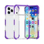 Capa de Telemóvel Híbrida em TPU e Acrílico Antichoque com Proteção nos Quatro Cantos, Para iPhone 17 Pro Max, Para iPhone 17 Pro, Para iPhone 17, Para iPhone Air