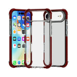 Capa de Telemóvel Híbrida em TPU e Acrílico Antichoque com Proteção nos Quatro Cantos, Para iPhone 17 Pro Max, Para iPhone 17 Pro, Para iPhone 17, Para iPhone Air