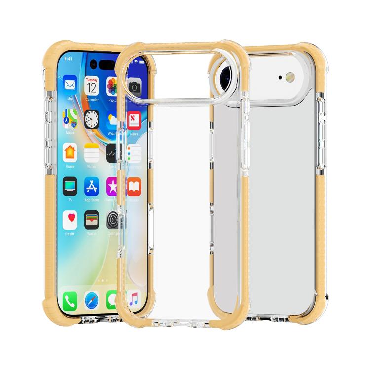 Capa de Telemóvel Híbrida em TPU e Acrílico Antichoque com Proteção nos Quatro Cantos, Para iPhone 17 Pro Max, Para iPhone 17 Pro, Para iPhone 17, Para iPhone Air