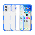 Capa de Telemóvel Híbrida em TPU e Acrílico Antichoque com Proteção nos Quatro Cantos, Para iPhone 17 Pro Max, Para iPhone 17 Pro, Para iPhone 17, Para iPhone Air