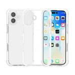 Capa de Telemóvel Híbrida em TPU e Acrílico Antichoque com Proteção nos Quatro Cantos, Para iPhone 17 Pro Max, Para iPhone 17 Pro, Para iPhone 17, Para iPhone Air