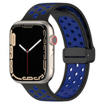 Correia de Relógio em Silicone com Fivela Magnética, Para Apple Watch 3 42mm, Para Apple Watch 2 42mm, Para Apple Watch 2 38mm