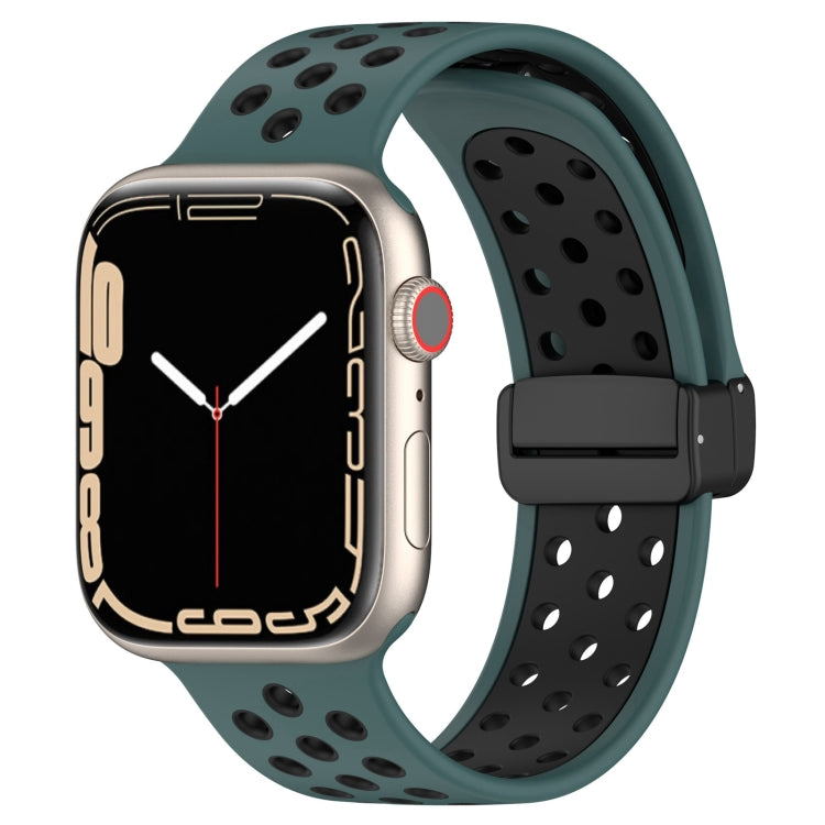 Correia de Relógio em Silicone com Fivela Magnética, Para Apple Watch 3 42mm, Para Apple Watch 2 42mm, Para Apple Watch 2 38mm