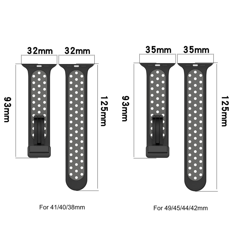 Correia de Relógio em Silicone com Fivela Magnética, Para Apple Watch 8 41mm, Para Apple Watch 8 45mm, Para Apple Watch Ultra 2 49mm