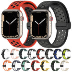 Magnetic Buckle Silicone Watch Band, For Apple Watch 6 44mm, For Apple Watch 5 44mm, For Apple Watch 5 40mm