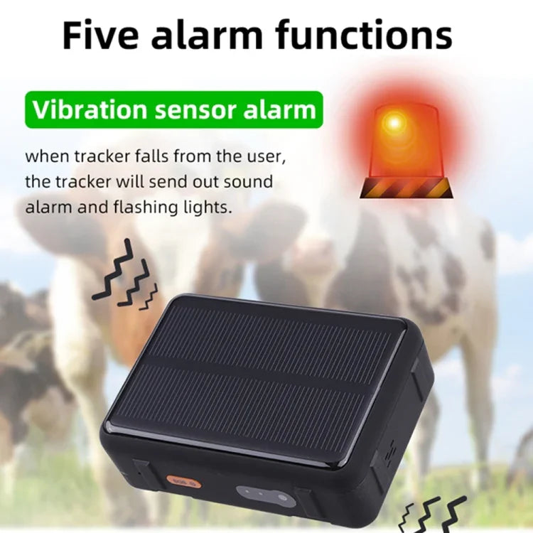 Rastreador GPS para Gado e Ovelhas à Energia Solar V44, Rastreador GPS V44