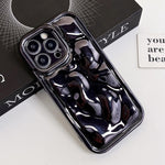 Capa de telemóvel TPU com textura de meteorito eletroplatinada, para iPhone 11 Pro, para iPhone X / XS, para iPhone XR, para iPhone XS Max