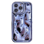 Capa de telemóvel TPU com textura de meteorito eletroplatinada, para iPhone 11 Pro, para iPhone X / XS, para iPhone XR, para iPhone XS Max