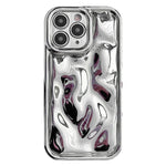 Capa de telemóvel TPU com textura de meteorito eletroplatinada, para iPhone 11 Pro, para iPhone X / XS, para iPhone XR, para iPhone XS Max