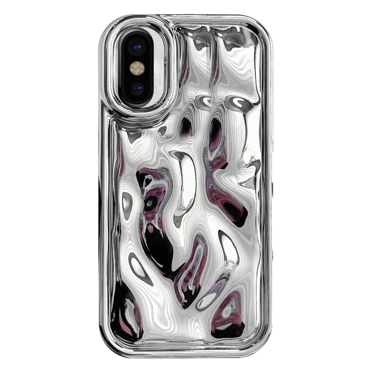 Capa de telemóvel TPU com textura de meteorito eletroplatinada, para iPhone 11 Pro, para iPhone X / XS, para iPhone XR, para iPhone XS Max