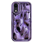 Capa de telemóvel TPU com textura de meteorito eletroplatinada, para iPhone 11 Pro, para iPhone X / XS, para iPhone XR, para iPhone XS Max