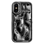 Capa de telemóvel TPU com textura de meteorito eletroplatinada, para iPhone 11 Pro, para iPhone X / XS, para iPhone XR, para iPhone XS Max