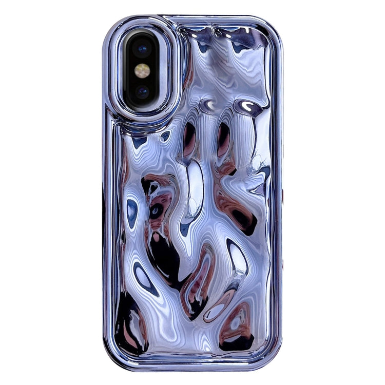 Capa de telemóvel TPU com textura de meteorito eletroplatinada, para iPhone 11 Pro, para iPhone X / XS, para iPhone XR, para iPhone XS Max