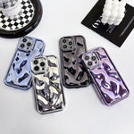 Capa de telemóvel TPU com textura de meteorito eletroplatinada, para iPhone 11 Pro, para iPhone X / XS, para iPhone XR, para iPhone XS Max