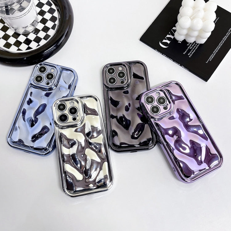 Capa de telemóvel TPU com textura de meteorito eletroplatinada, para iPhone 11 Pro, para iPhone X / XS, para iPhone XR, para iPhone XS Max