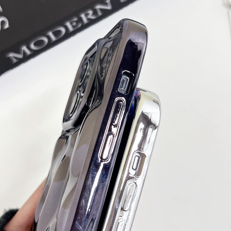 Capa de telemóvel TPU com textura de meteorito eletroplatinada, para iPhone 11 Pro, para iPhone X / XS, para iPhone XR, para iPhone XS Max