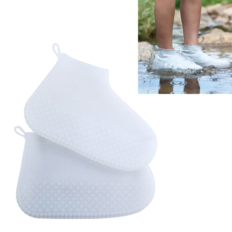 Capa de Botas de Silicone Antiderrapante Espessada Resistente ao Desgaste e à Água, S, M, L