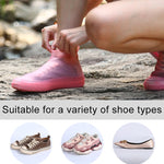Capa de Botas de Silicone Antiderrapante Espessada Resistente ao Desgaste e à Água, S, M, L