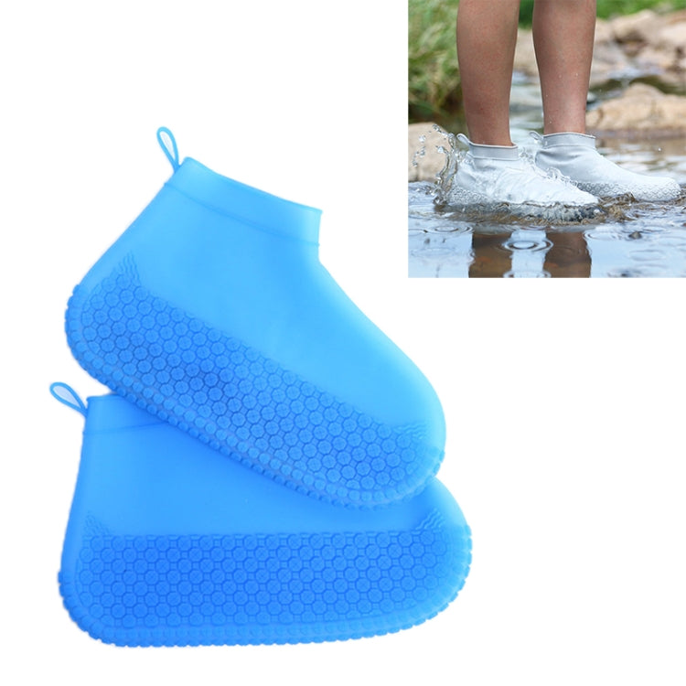 Capa de Botas de Silicone Antiderrapante Espessada Resistente ao Desgaste e à Água, S, M, L