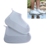 Capa de Botas de Silicone Antiderrapante Espessada Resistente ao Desgaste e à Água, S, M, L