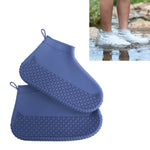 Capa de Botas de Silicone Antiderrapante Espessada Resistente ao Desgaste e à Água, S, M, L