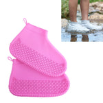Capa de Botas de Silicone Antiderrapante Espessada Resistente ao Desgaste e à Água, S, M, L