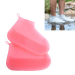 Capa de Botas de Silicone Antiderrapante Espessada Resistente ao Desgaste e à Água, S, M, L