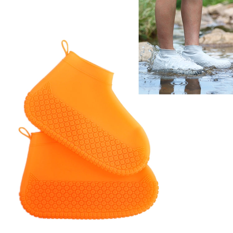 Capa de Botas de Silicone Antiderrapante Espessada Resistente ao Desgaste e à Água, S, M, L