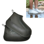 Capa de Botas de Silicone Antiderrapante Espessada Resistente ao Desgaste e à Água, S, M, L